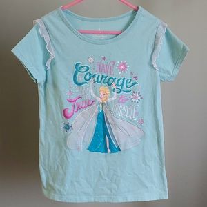 Summer💲2/$20 - Disney Frozen Sparkly Elsa Top